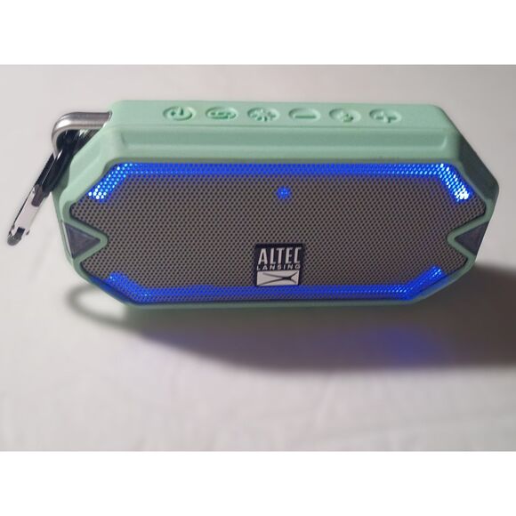 Altec Lansing IMW1000 HydraMini Everythingproof Portable Mint Bluetooth Speaker - Picture 9 of 11